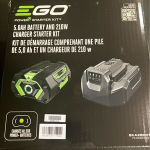 EGO 5.0Ah and Charger (SKA2800T) BRAND NEW IN BOX